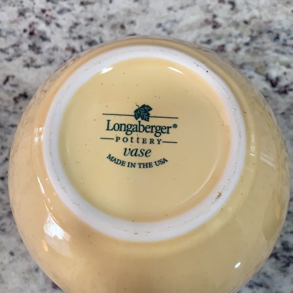 Vintage Longaberger Vase - Picture 5 of 5